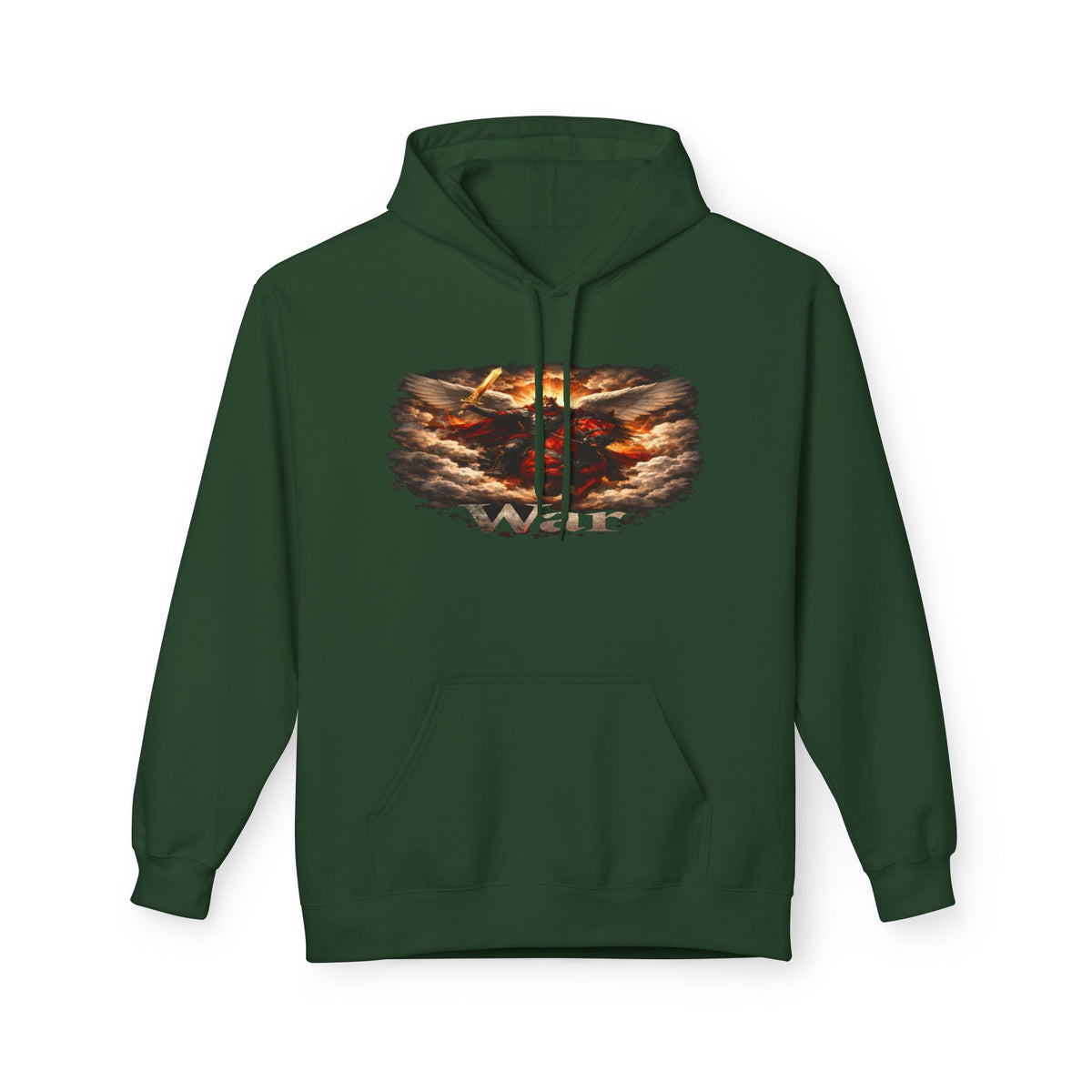 The red horse from Revelation 6:3-4 the horseman of war the second seal opened by the Lamb if God- Graphic Pullover