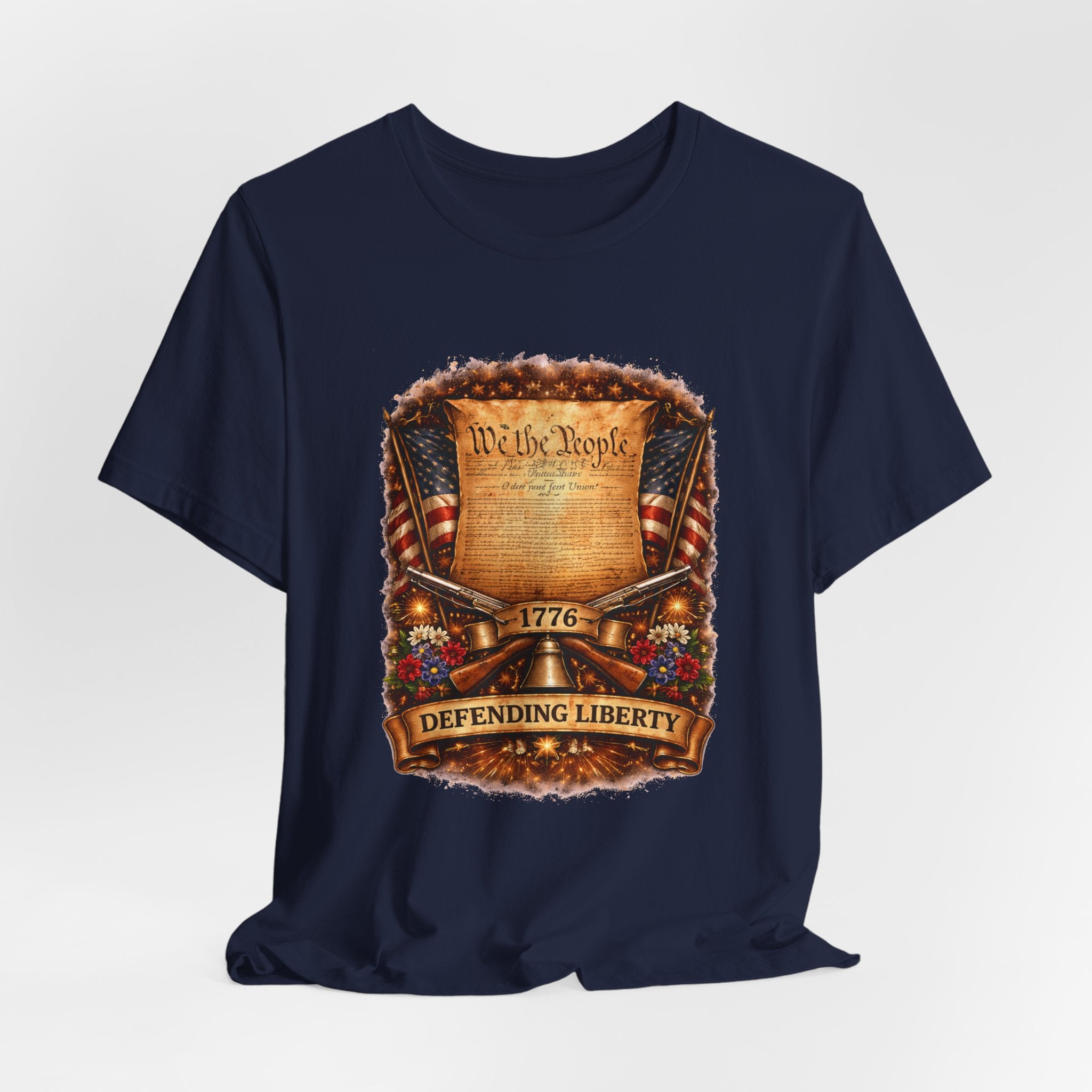 Patriotic "We the People" T-Shirt — Defending Liberty 1776 Tee