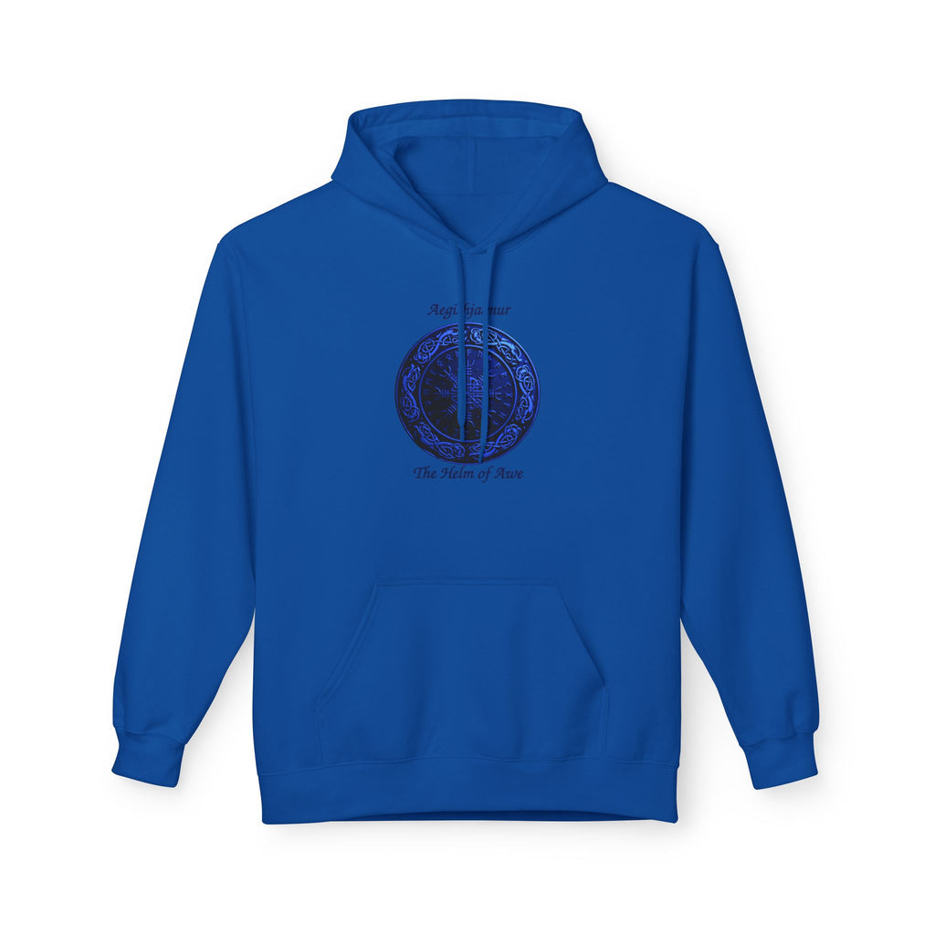 Aegishjalmur The Helm of Awe and Terror –Viking symbol of protection-  Hoodie —