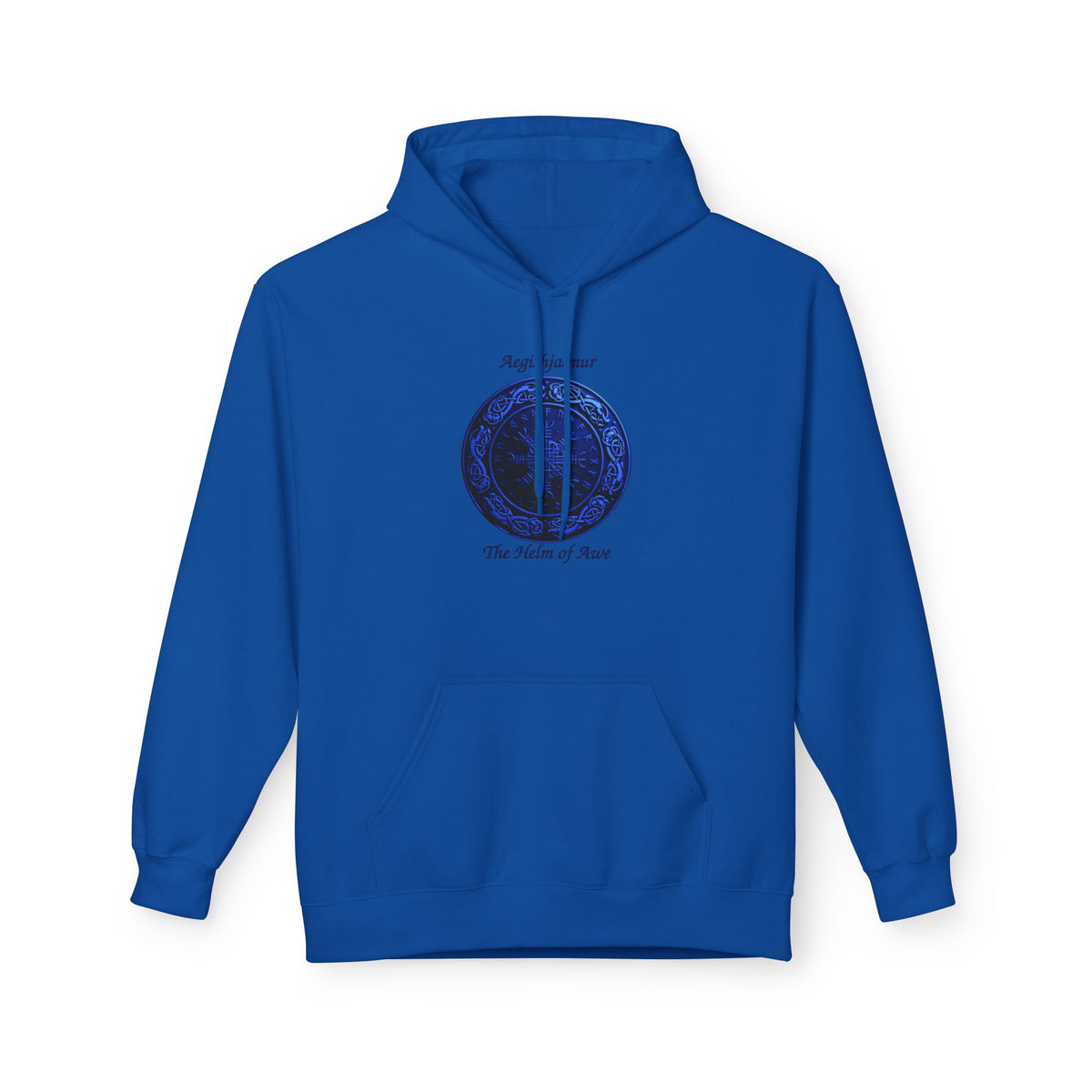 Aegishjalmur The Helm of Awe and Terror –Viking symbol of protection-  Hoodie —