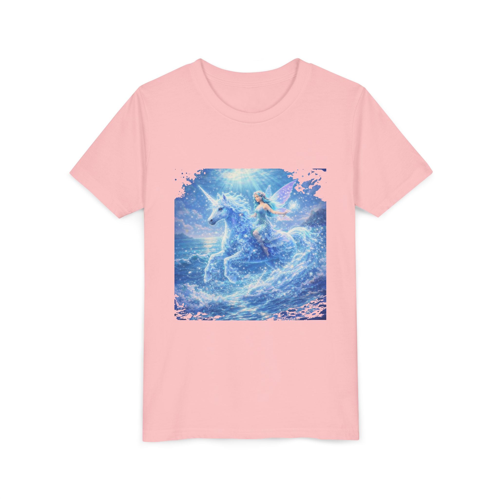 Magical Mermaid Unicorn Youth Tee – Fantasy Ocean Adventure Shirt