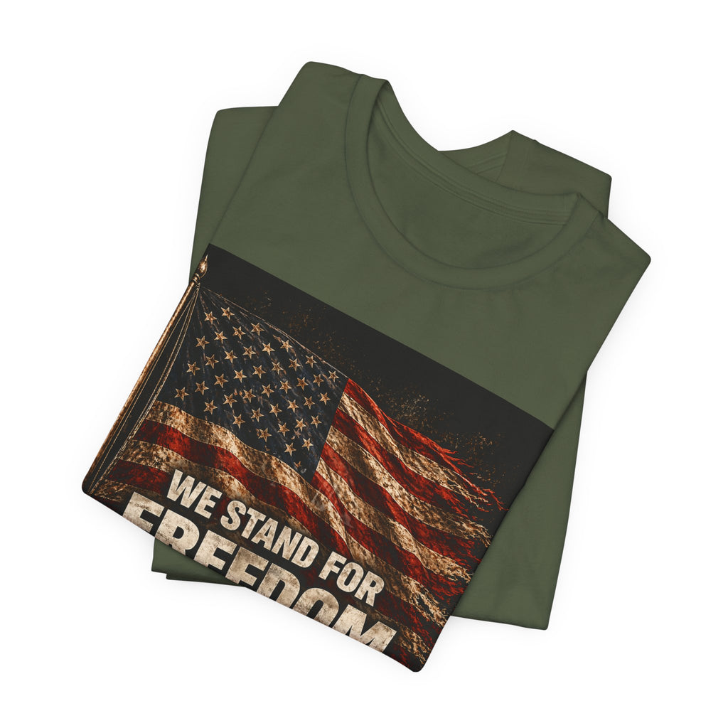 American Freedom- Unisex Jersey Short Sleeve Tee