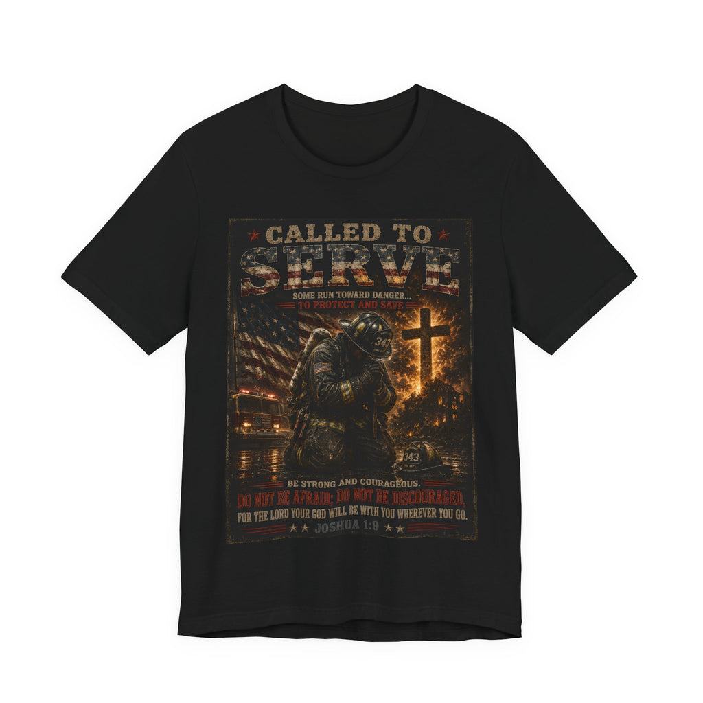 Called to Serve Graphic Tee — Military Christian Prayer T-Shirt