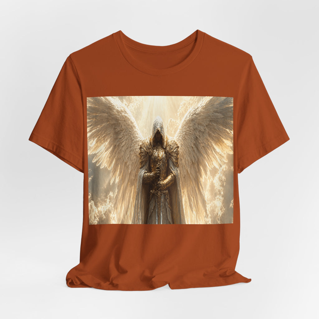 Guardian Angel Graphic Tee — Golden Archangel Design