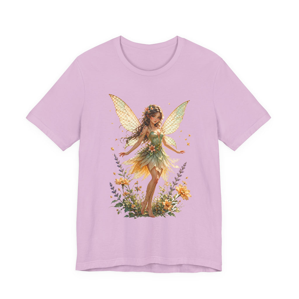 Fairy Garden T-Shirt — Vintage Floral Fairy Illustration Tee