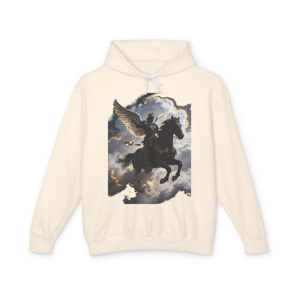The black horse from Revelation 6:5-6-hoodie!