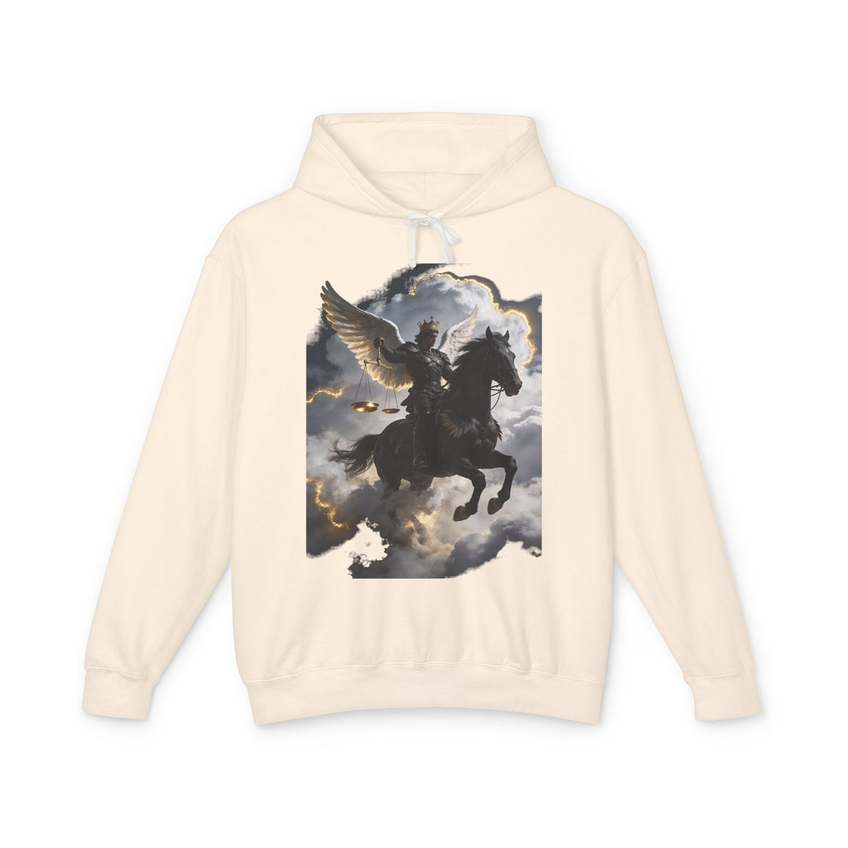 The black horse from Revelation 6:5-6-hoodie!