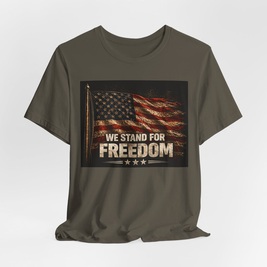 American Freedom- Unisex Jersey Short Sleeve Tee