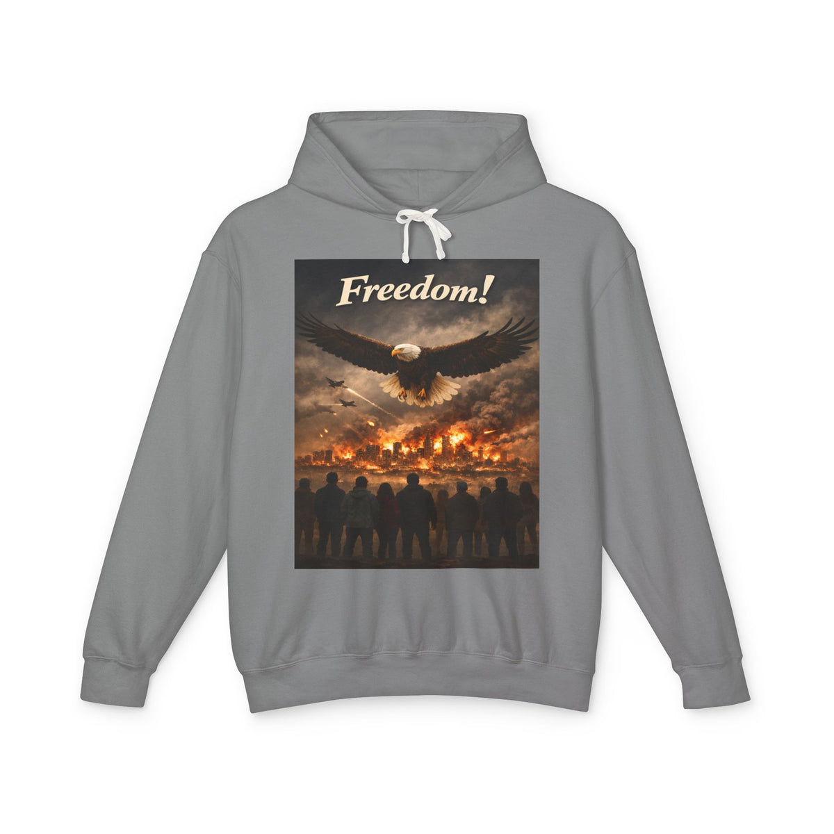 Freedom Eagle Hoodie — Patriotic Eagle Graphic Pullover