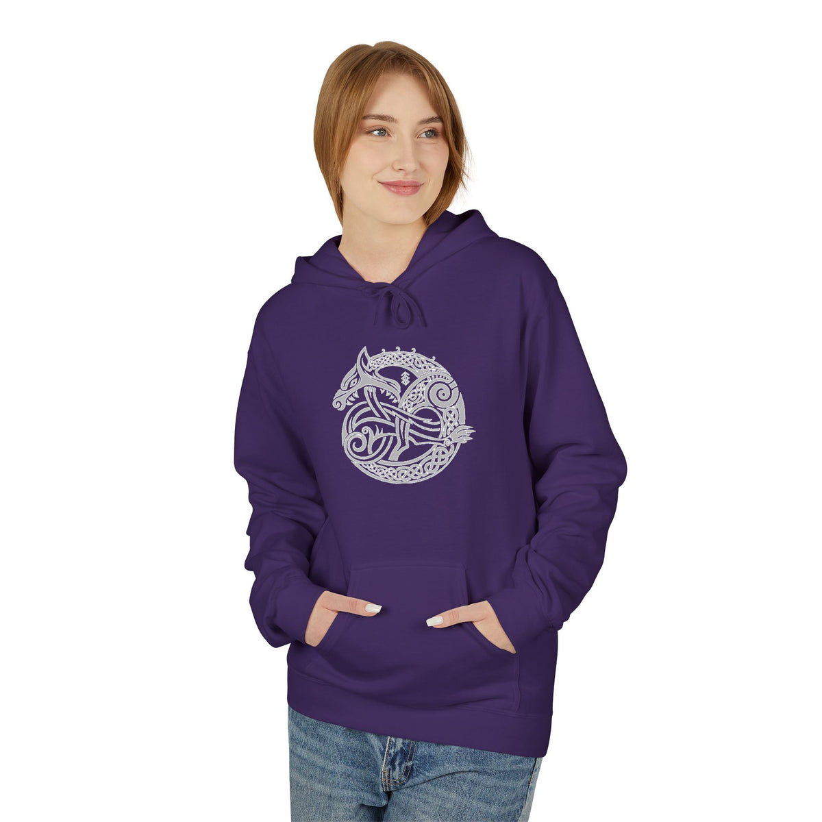 The Wolf – A Symbol of Power, Destruction, and Loyalty-Hoodie