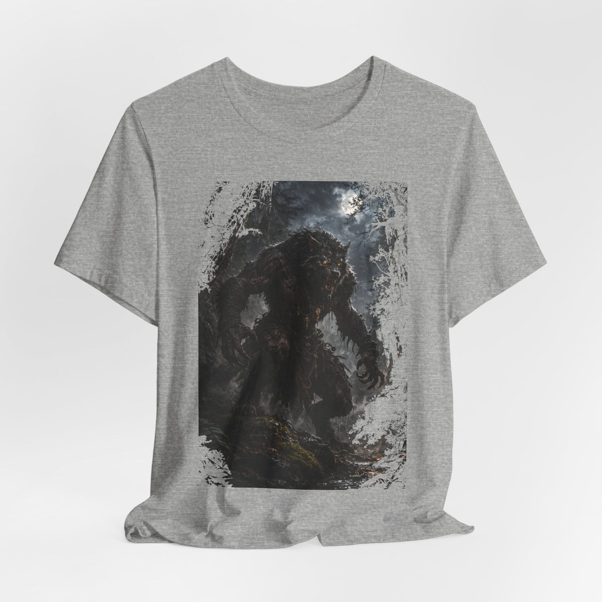Were wolf in Dark Forest -A Mythocal Monster from the past! Graphic Tee
