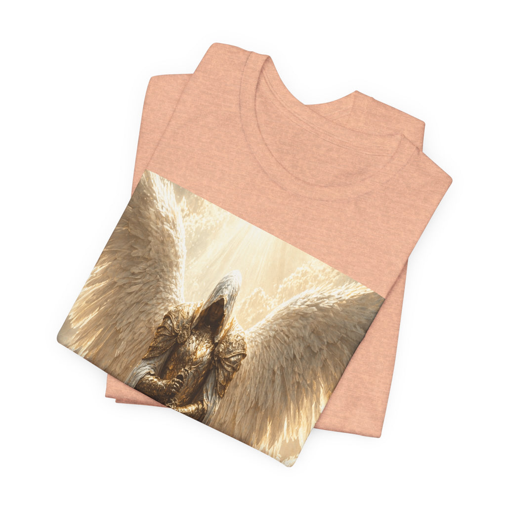 Guardian Angel Graphic Tee — Golden Archangel Design