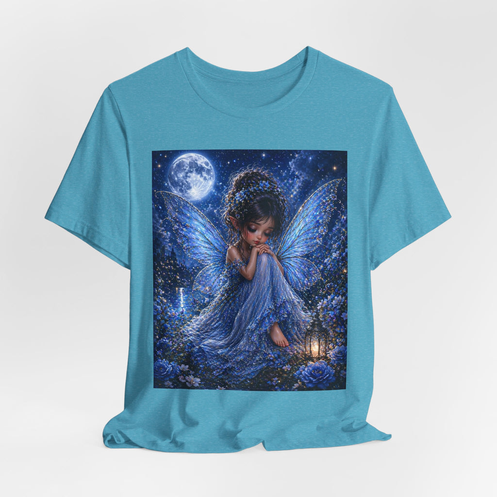 Blue Moon Fairy T-Shirt — Nighttime Fantasy Angel Tee
