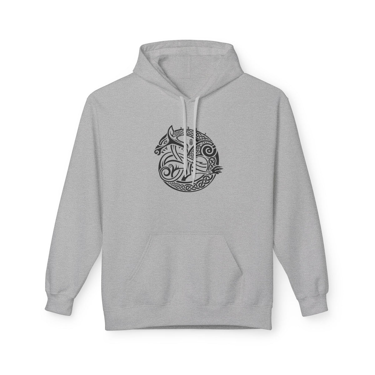 Celtic Wolf Knot Hoodie — The Wolf – A Symbol of Power, Destruction, and Loyalty