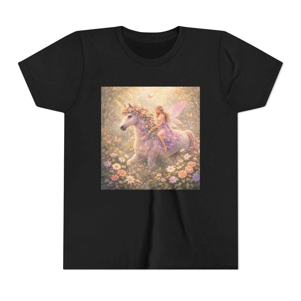 Youth Tee — Magical Unicorn Fairy Ride Kids T‑Shirt