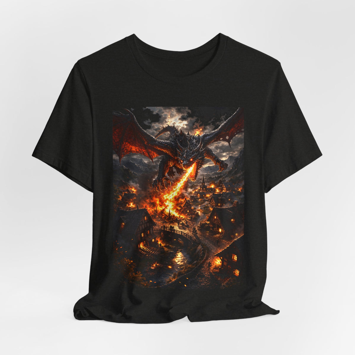 Dragon Fire T‑Shirt — Epic Fire‑Breathing Dragon Graphic Tee