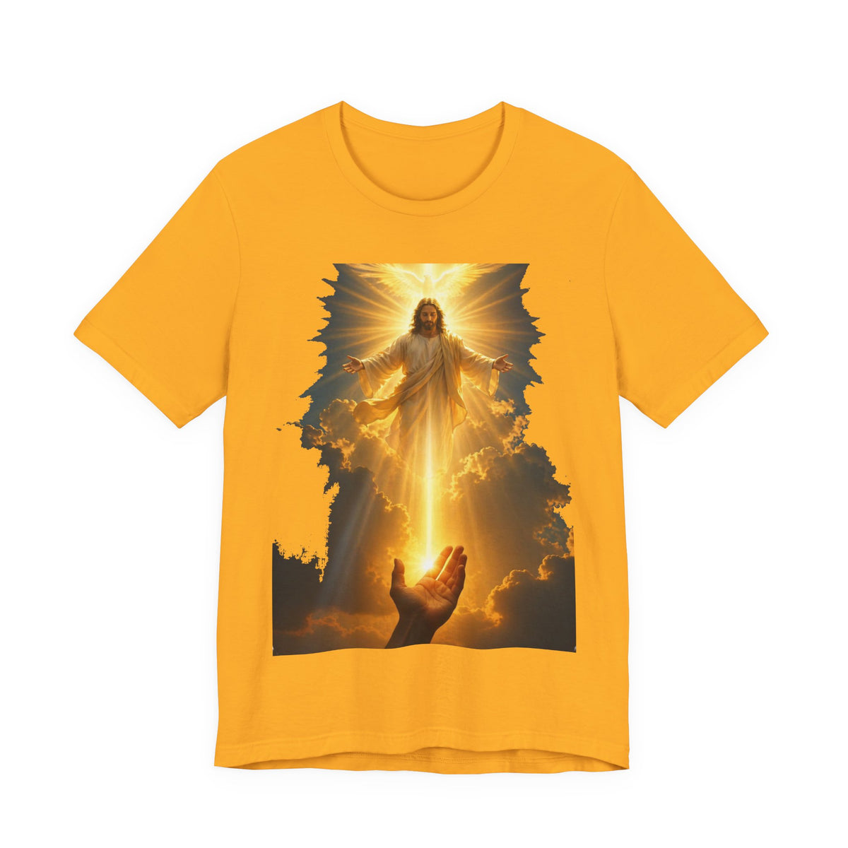 Jesus Ascension T-Shirt — Radiant Savior Graphic Tee