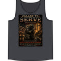 Called to Serve Tank Top — Military Christian Prayer Graphic Tank