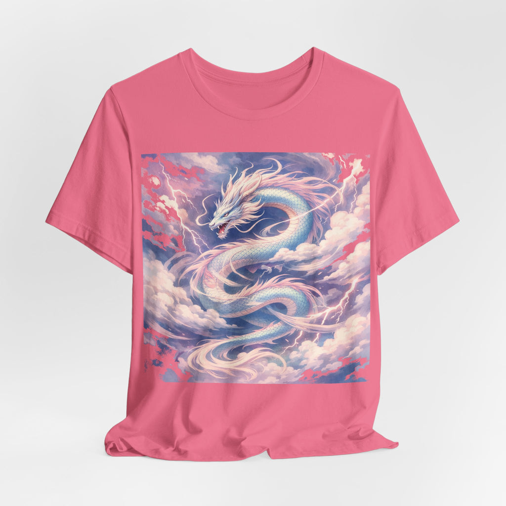 Pastel Sky Dragon T-Shirt — Ethereal Dragon Graphic Tee