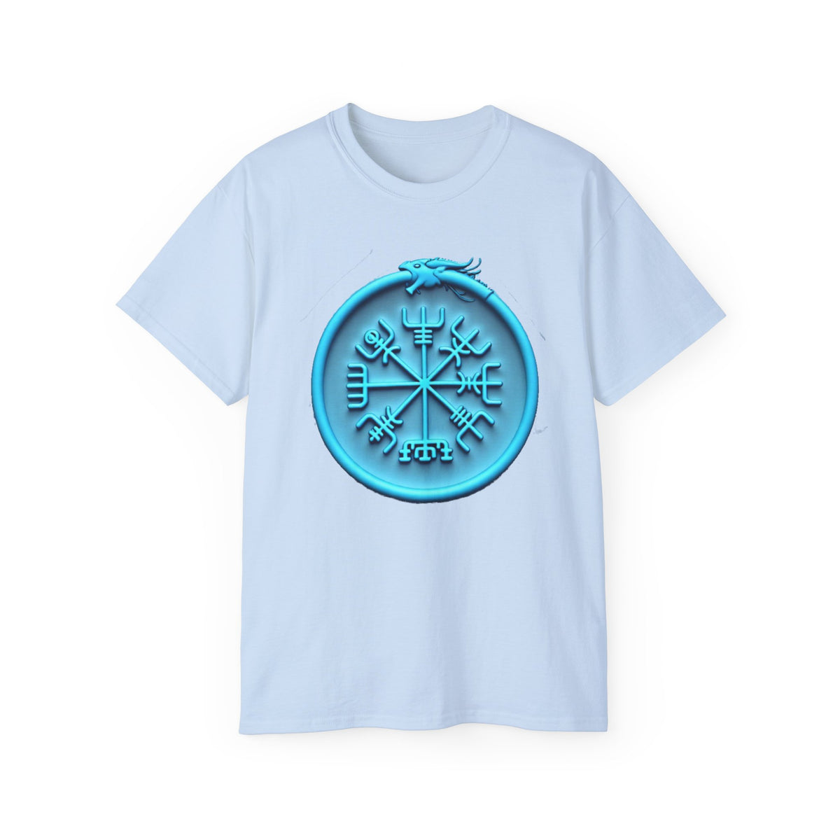 The Viking Serpent – Jörmungandr, The World Serpent Cotton Tee