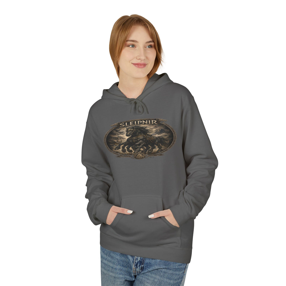 Sleipnir – Odin’s Eight-Legged Horse Graphic Pullover