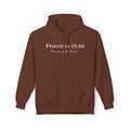 Proverbs 18:10: "The name of the Lord is a fortified tower Softstyle Fleece Hoodie