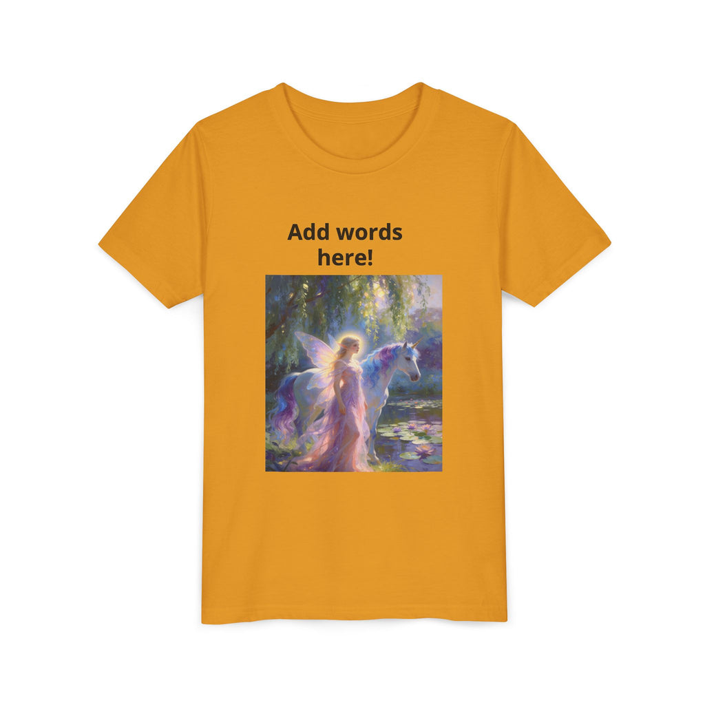 DYI your own Youth Tee —  (Custom Text Option)