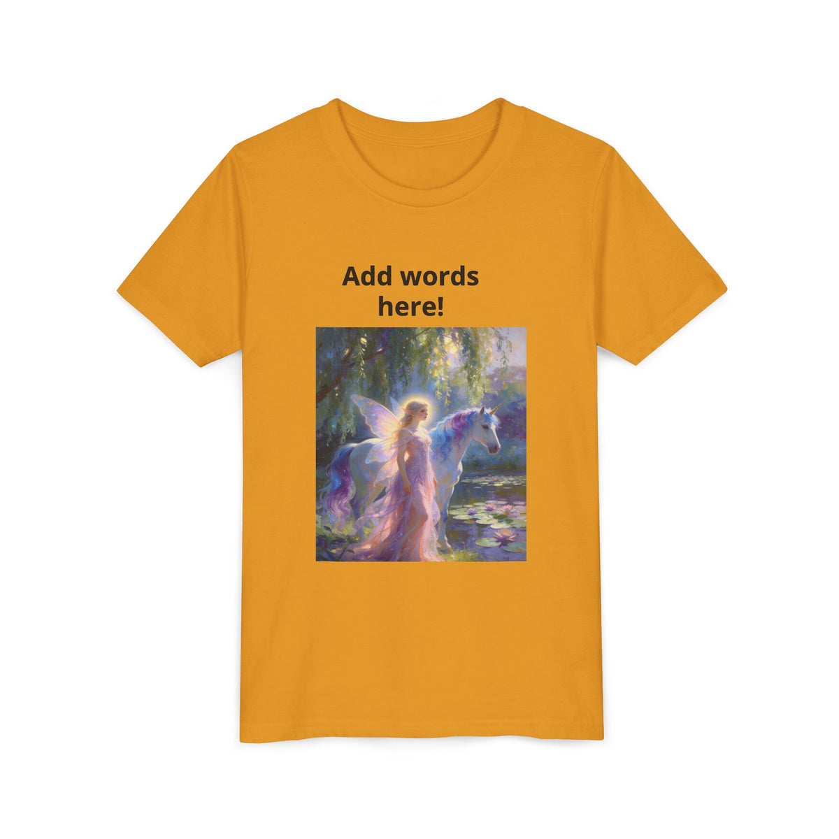 DYI your own Youth Tee —  (Custom Text Option)