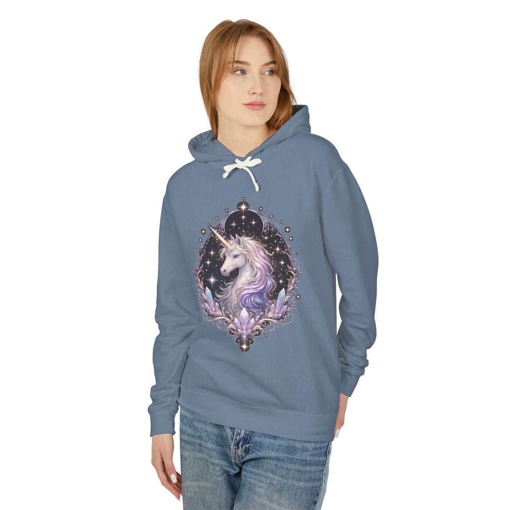Mystic Unicorn Hoodie — Pastel Galaxy Horse Hooded Sweatshirt
