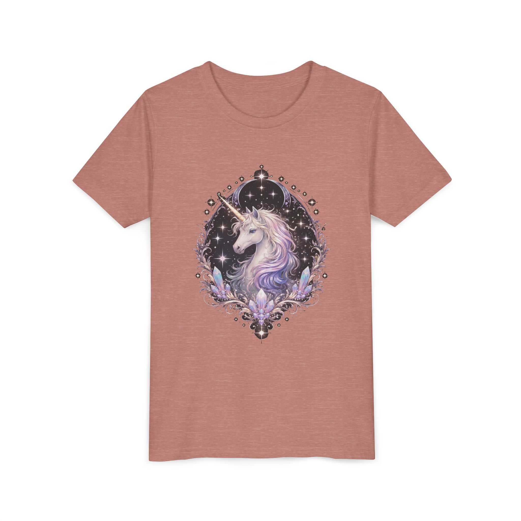 Youth Unicorn Tee — Magical Sparkle Design for Kids