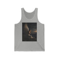 Angel Nightscape Tank Top — Praying Angel Graphic Jersey Tank