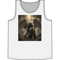Angel Knight Tank Top — Gothic Fallen Angel Graphic Concert Tank
