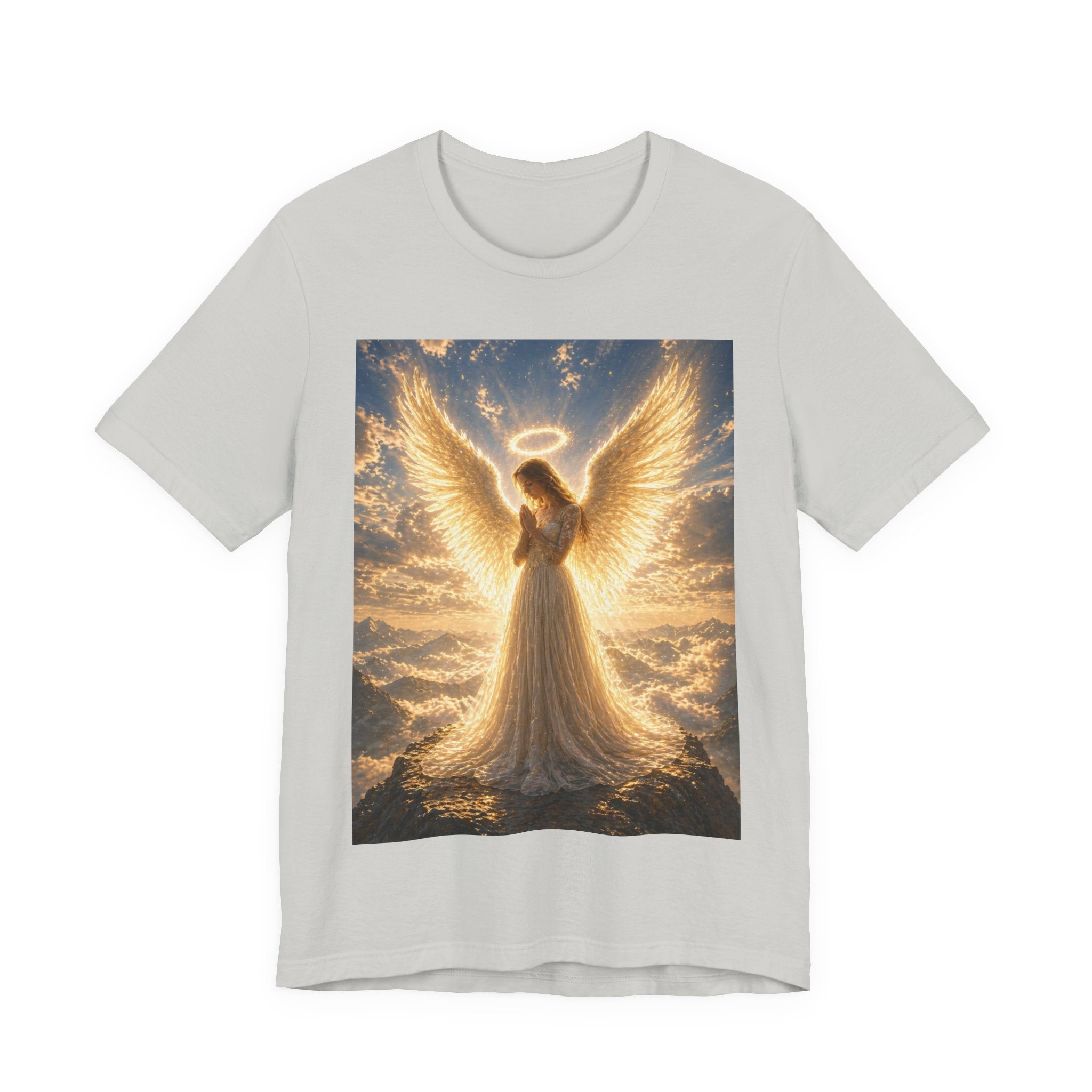 Angle praying Unisex Jersey Short Sleeve Tee