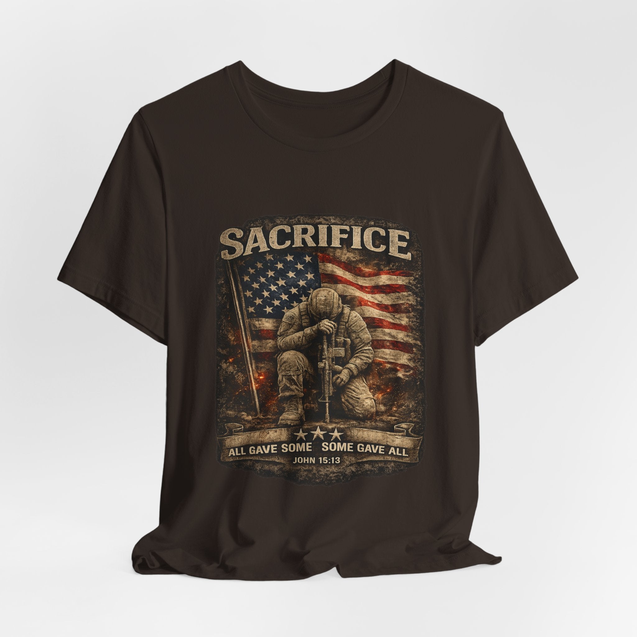 Veteran Sacrifice T-Shirt – 'All Gave Some, Some Gave All' Memorial Tee