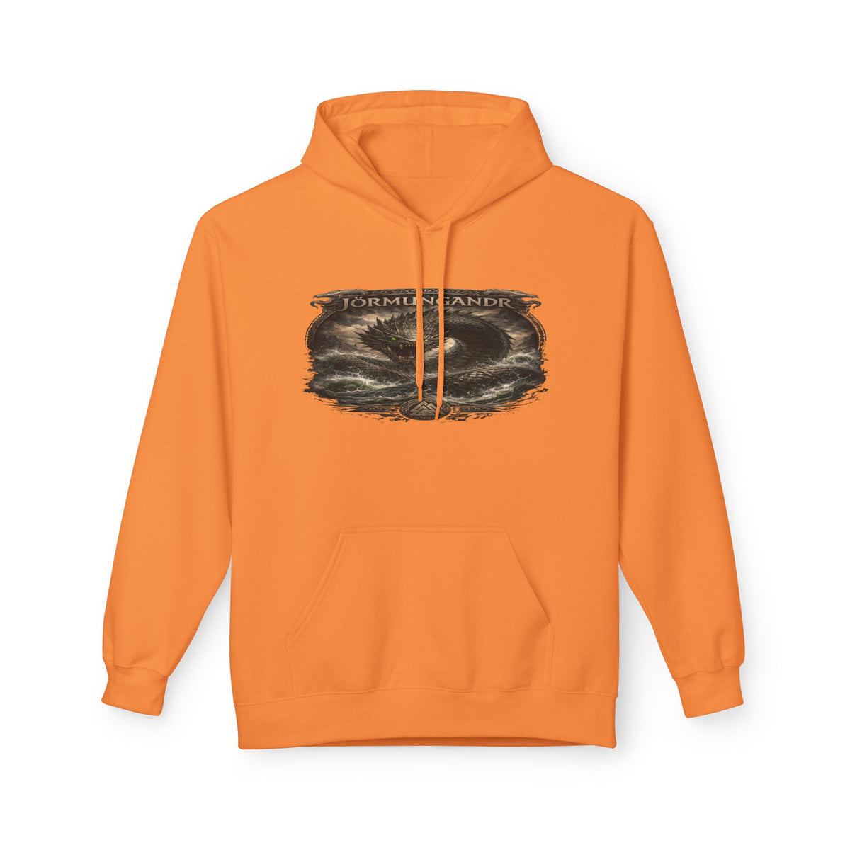 Jörmungandr is the Midgard serpent Viking Hoodie —