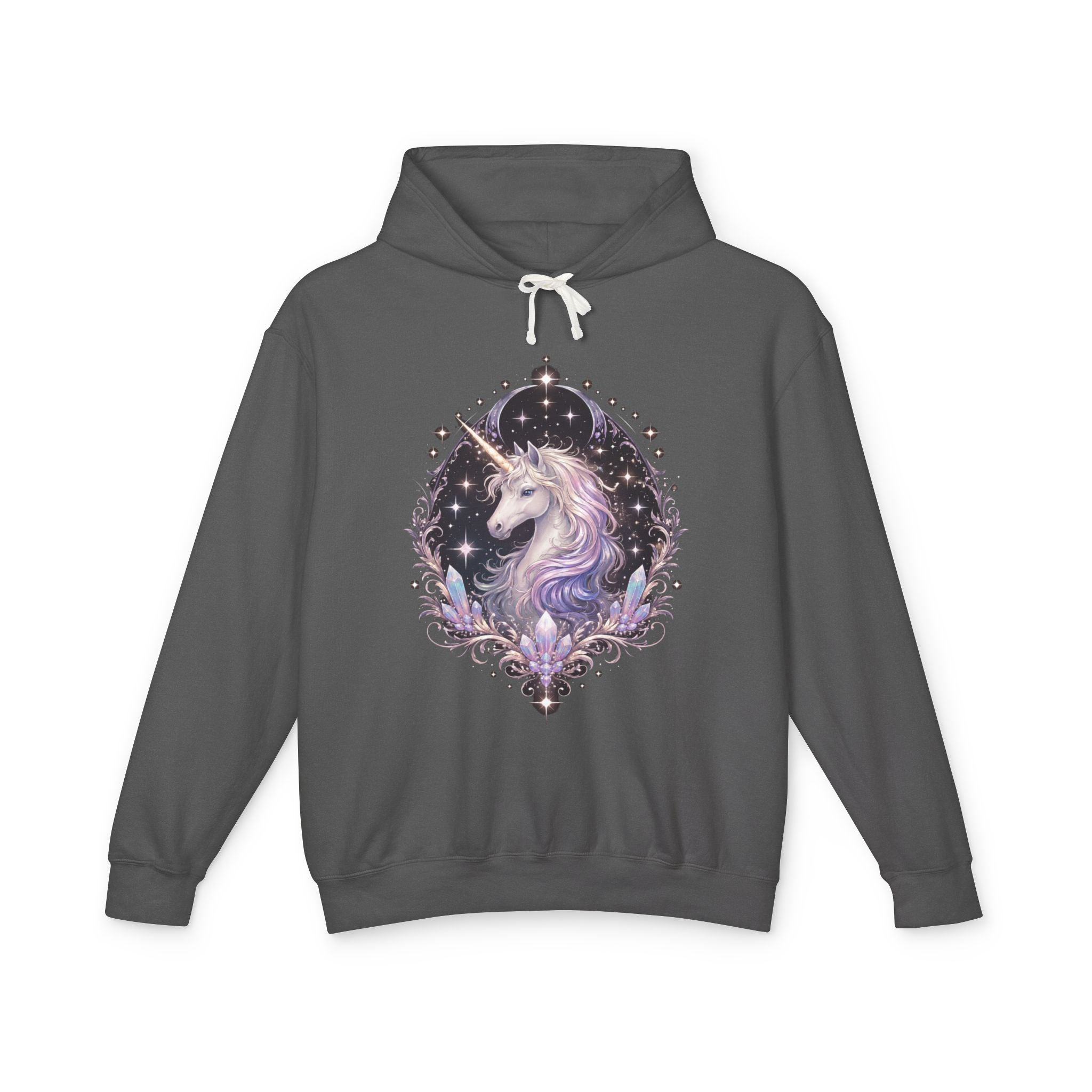 Mystic Unicorn Hoodie — Pastel Galaxy Horse Hooded Sweatshirt