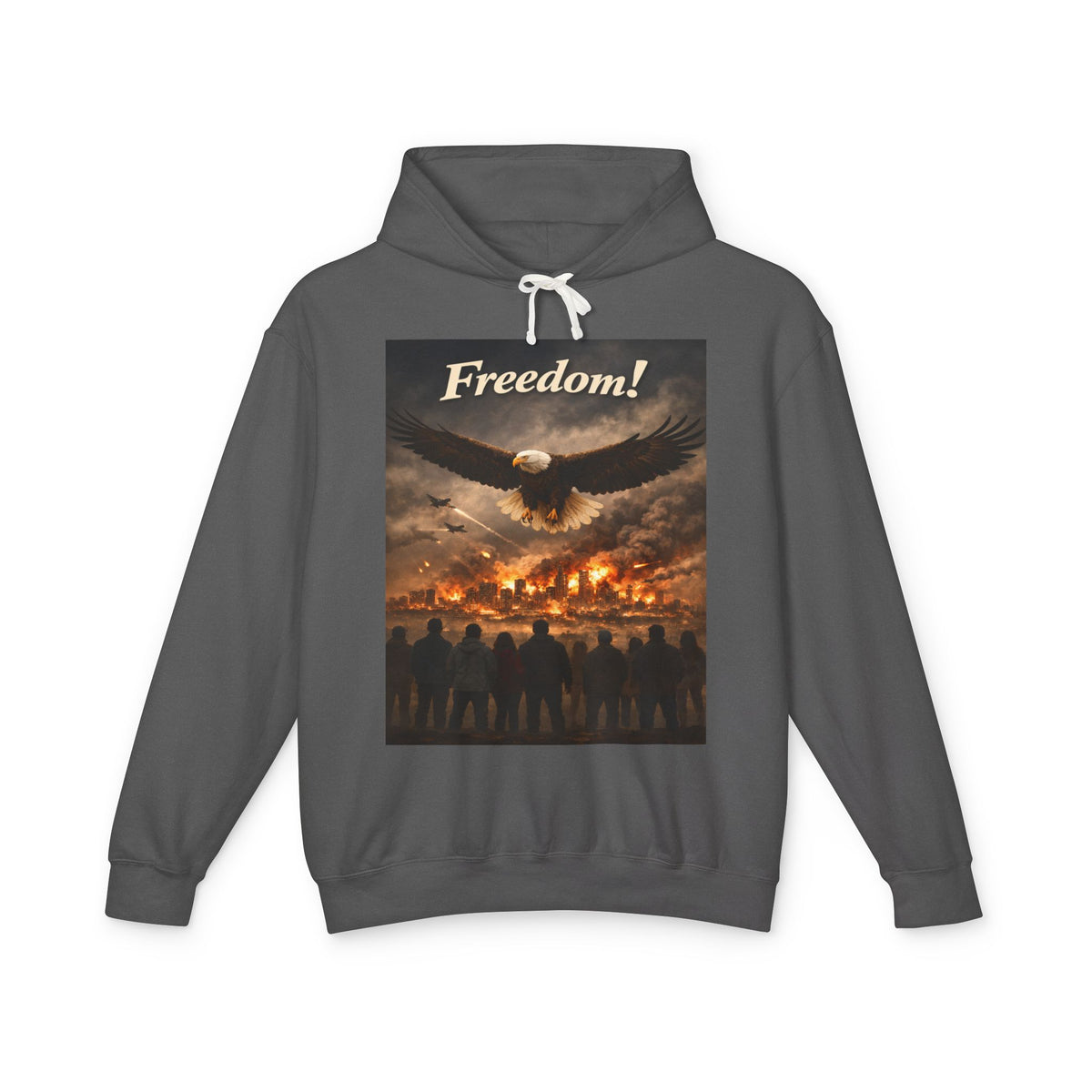 Freedom Eagle Hoodie — Patriotic Eagle Graphic Pullover