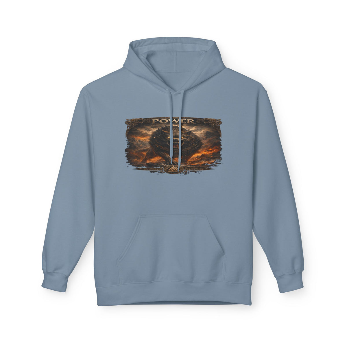 Fenrir is undoubtedly the strongest and most powerful wolf of all -Hoodie – Adventure Outdoors Pullover