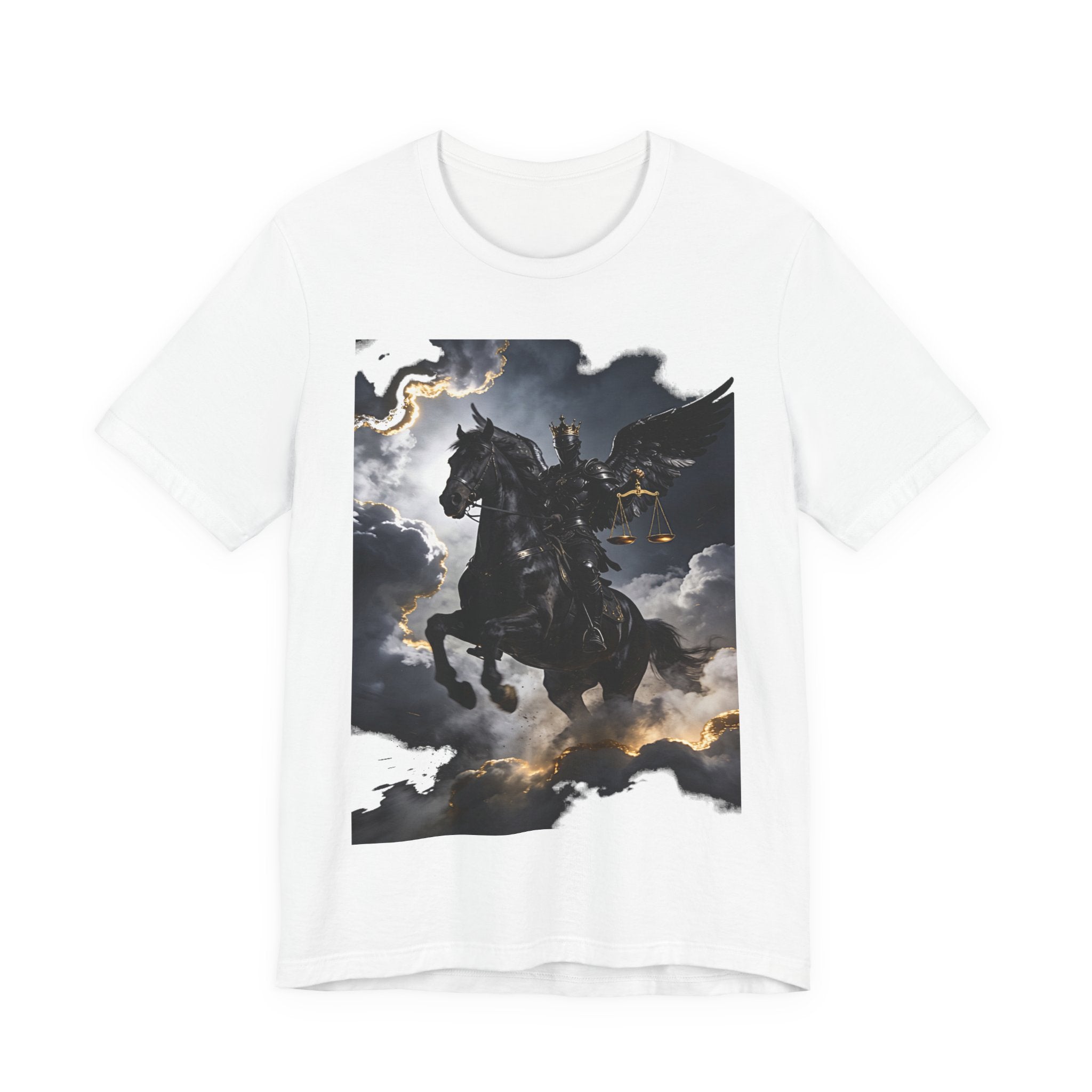 The black horse from Revelation 6:5-6 One of four T-shirt