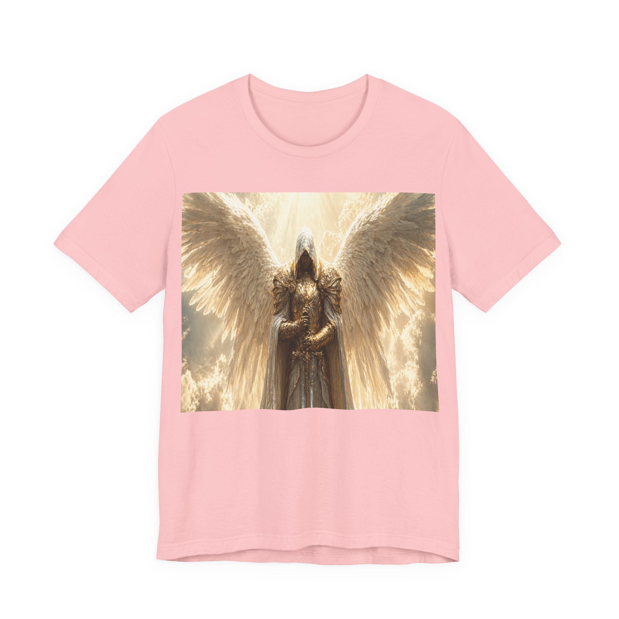 Guardian Angel Graphic Tee — Golden Archangel Design