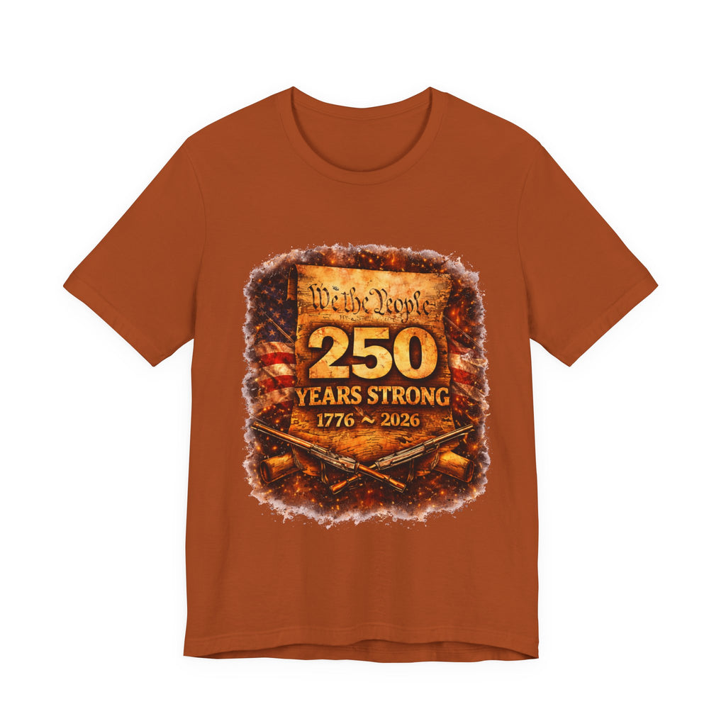 USA 250 Years- Unisex Jersey Short Sleeve Tee