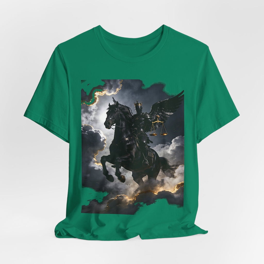 The black horse from Revelation 6:5-6 One of four T-shirt