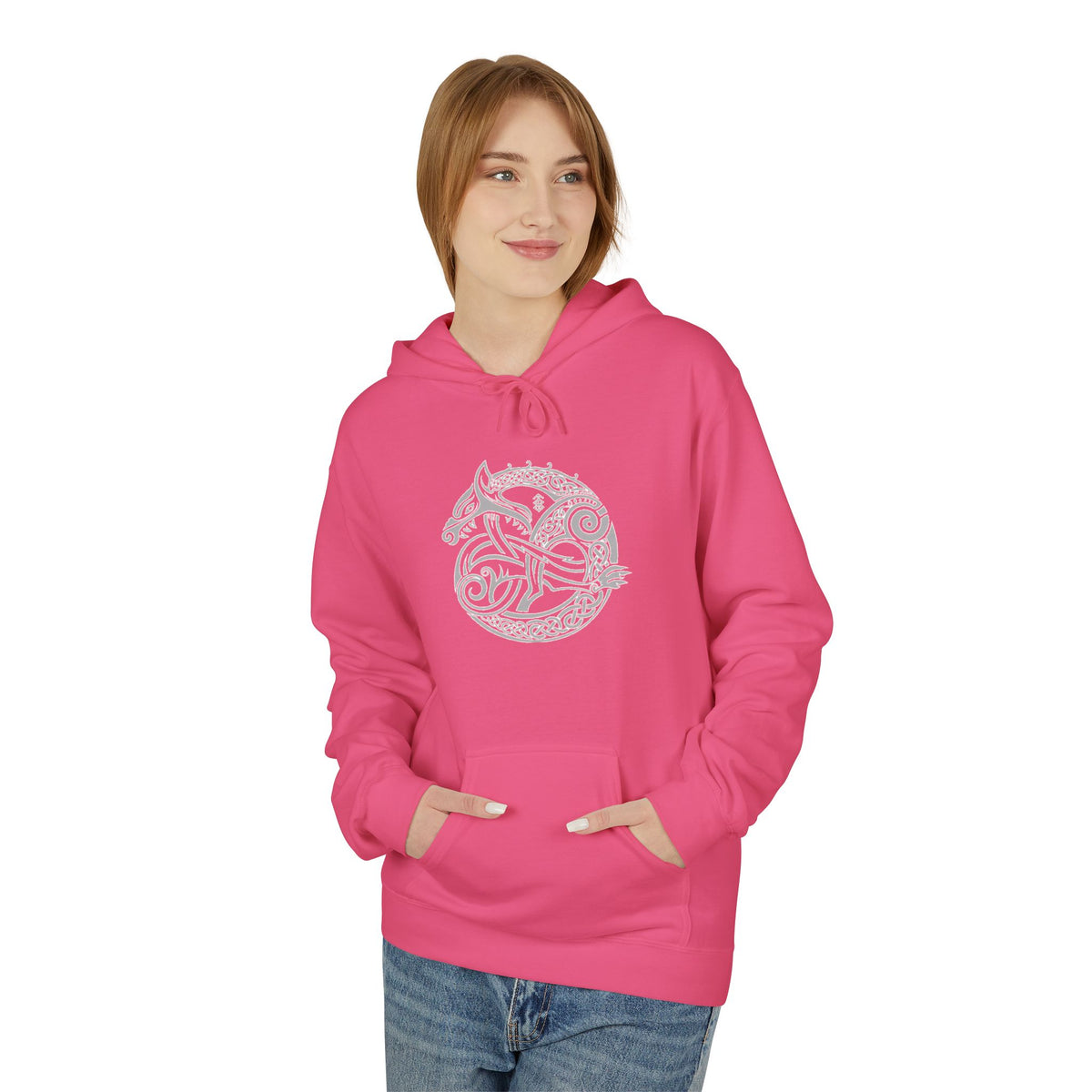 The Wolf – A Symbol of Power, Destruction, and Loyalty-Hoodie
