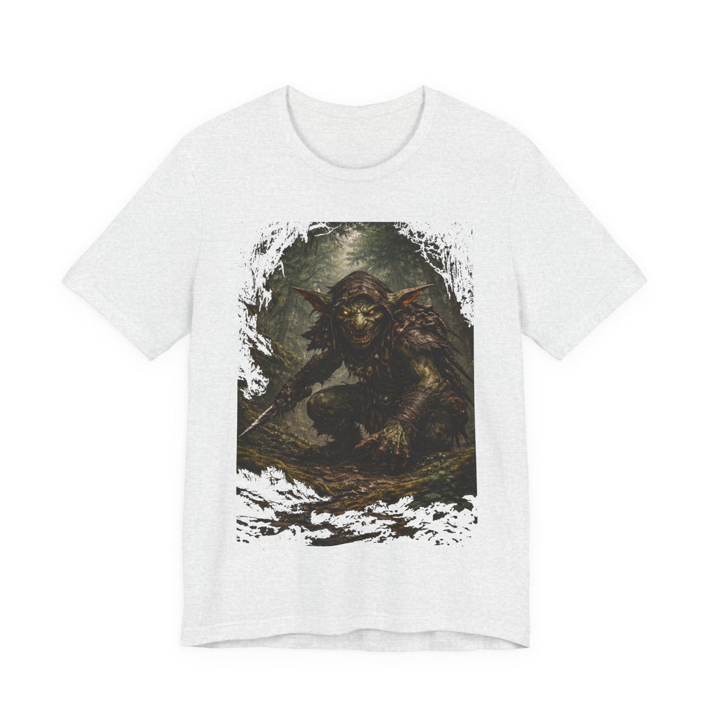 Goblin Warrior Graphic Tee — Dark Fantasy Monster T‑Shirt