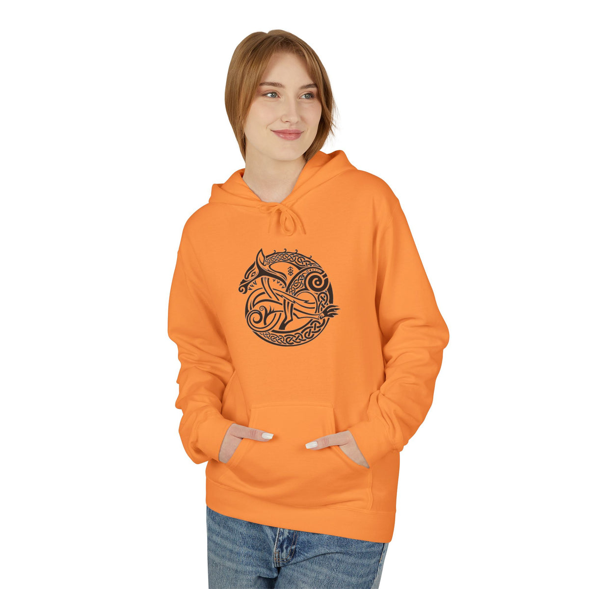 Celtic Wolf Knot Hoodie — The Wolf – A Symbol of Power, Destruction, and Loyalty