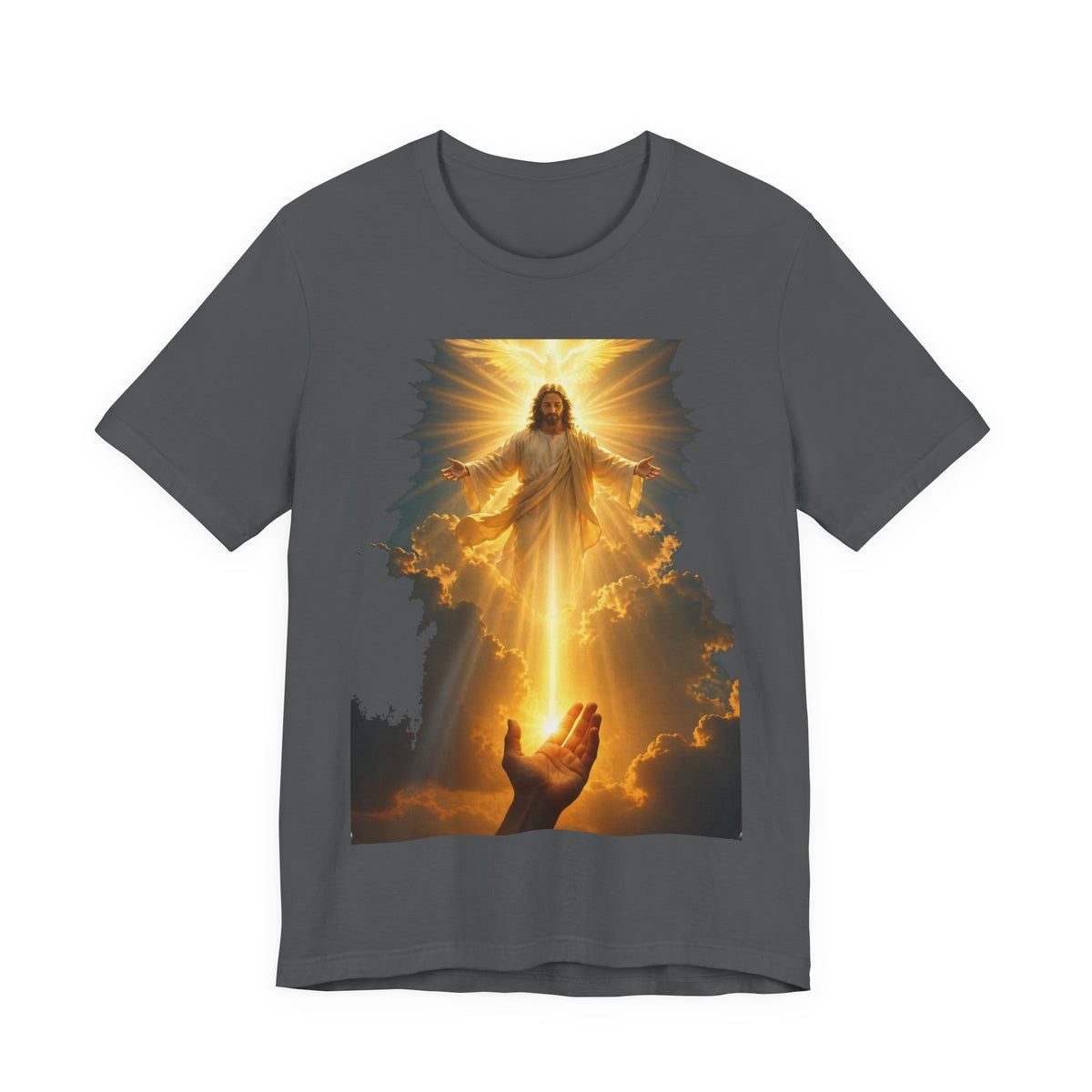 Jesus Ascension T-Shirt — Radiant Savior Graphic Tee
