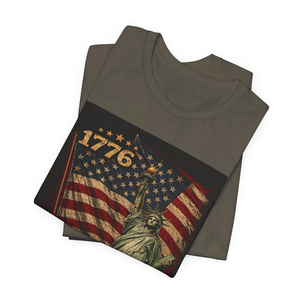 250 Years of Freedom Tee — 1776 Forever Free Statue of Liberty American Flag Shirt