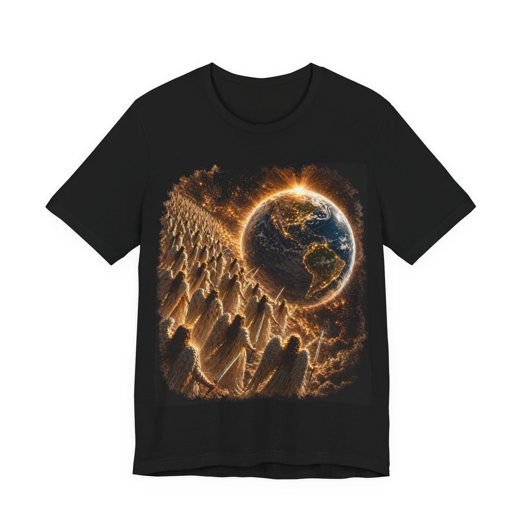 Angles coming back to Earth  Graphic Tee — To fight evil at the end of times!