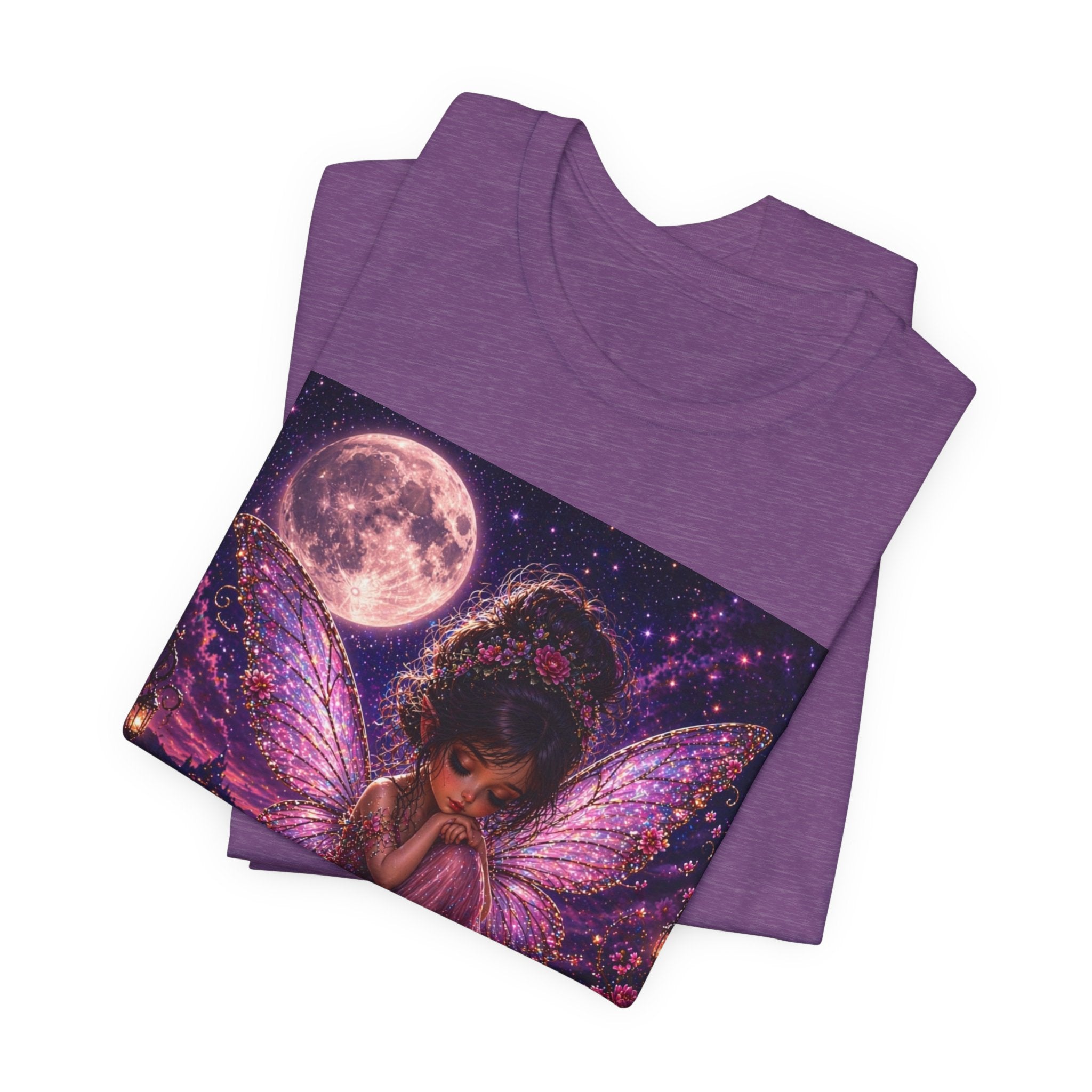 Purple Fairy T-Shirt — Enchanted Moonlit Fairy Tee