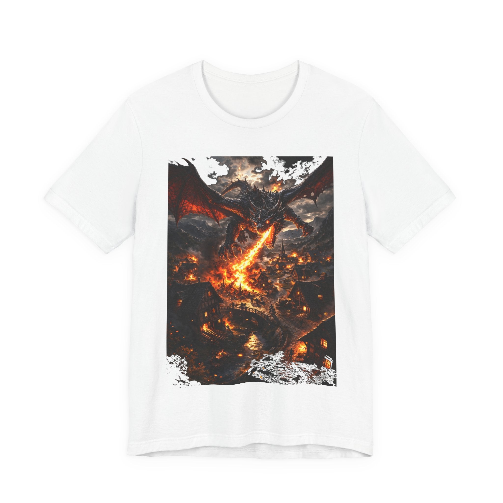Dragon Fire T‑Shirt — Epic Fire‑Breathing Dragon Graphic Tee